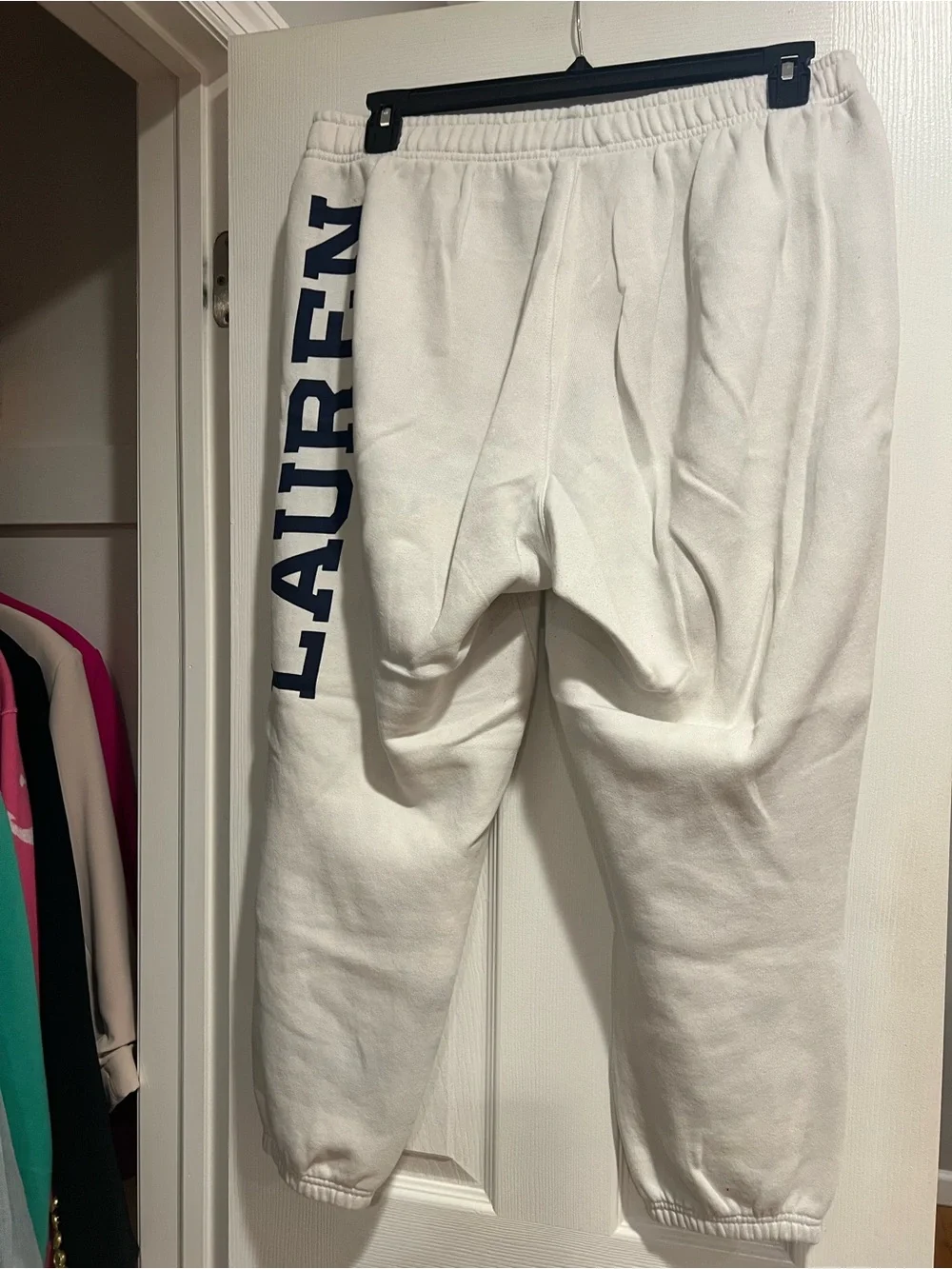 Polo by Ralph Lauren Cream Graphic Hoodie & Jogger Set - Picture 6 of 8